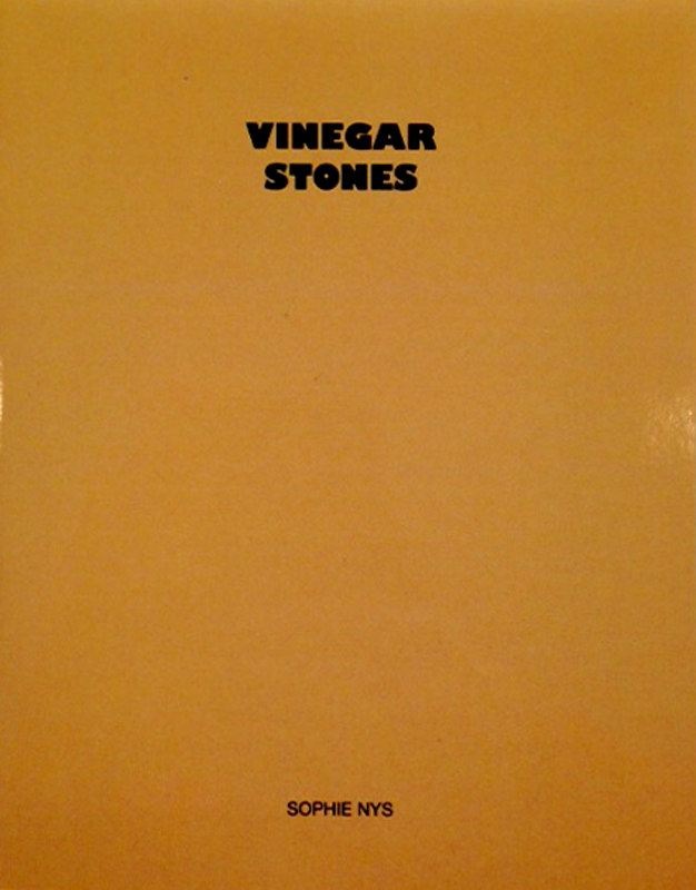 Cover groot vinegars stones